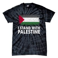 Free Palestine Gaza Palestinian Flag Tie-Dye T-Shirt