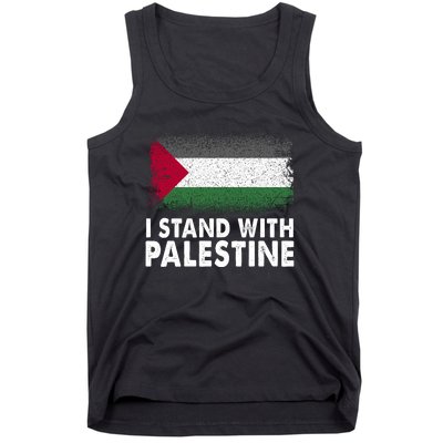 Free Palestine Gaza Palestinian Flag Tank Top