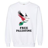 Free Palestine Gaza Freedom Garment-Dyed Sweatshirt