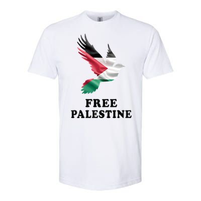 Free Palestine Gaza Freedom Softstyle CVC T-Shirt