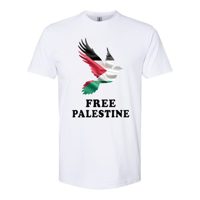 Free Palestine Gaza Freedom Softstyle CVC T-Shirt