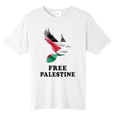 Free Palestine Gaza Freedom Tall Fusion ChromaSoft Performance T-Shirt