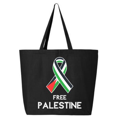 Free Palestine Gaza Palestinian Flag 25L Jumbo Tote