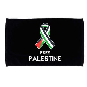 Free Palestine Gaza Palestinian Flag Microfiber Hand Towel