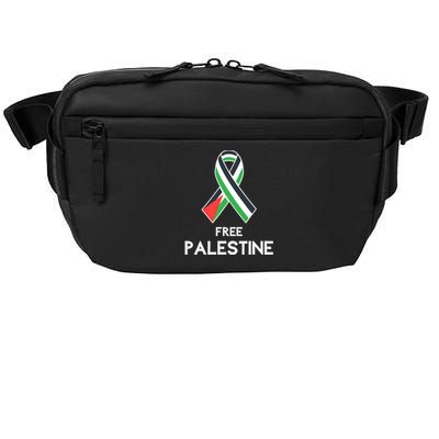 Free Palestine Gaza Palestinian Flag Crossbody Pack