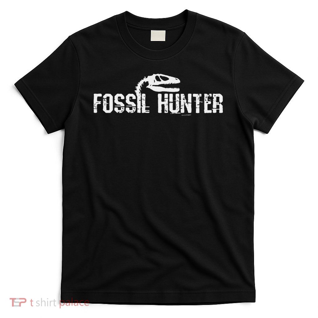 Fossilhunter Paleontology Gift Dino T-Shirt