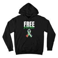 Free Palestine Gaza Palestinian Flag Hoodie