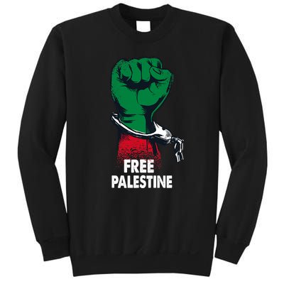 Free Palestine Gaza Palestinian Flag Sweatshirt