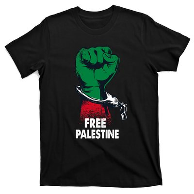 Free Palestine Gaza Palestinian Flag T-Shirt