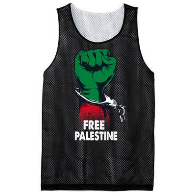 Free Palestine Gaza Palestinian Flag Mesh Reversible Basketball Jersey Tank