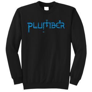 Funny Plumber Gift For Cool Plumbing Play With Nipples Sweatshirt