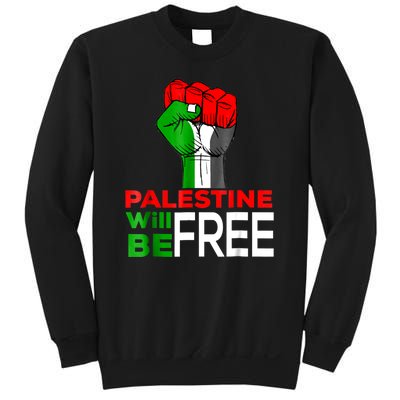 Free Palestine Gaza Palestinian Flag Sweatshirt