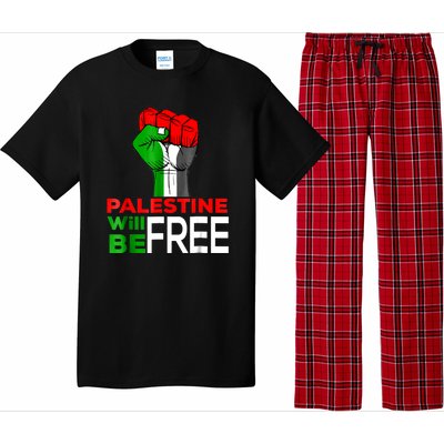 Free Palestine Gaza Palestinian Flag Pajama Set