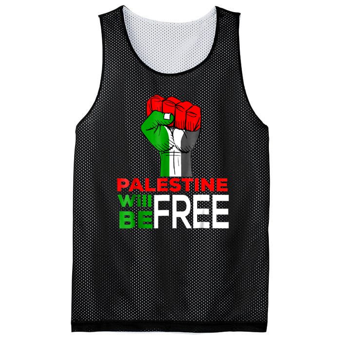 Free Palestine Gaza Palestinian Flag Mesh Reversible Basketball Jersey Tank