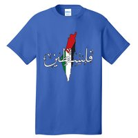 Free Palestine Gaza Flag Arabic Jerusalemoodie Tall T-Shirt