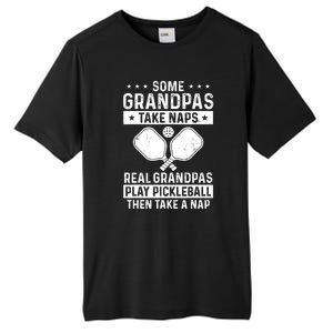 Funny Pickleball Grandpa Take Snaps Pickleball Player Gift Tall Fusion ChromaSoft Performance T-Shirt