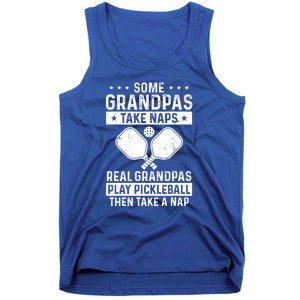 Funny Pickleball Grandpa Take Snaps Pickleball Player Gift Tank Top