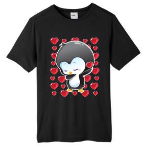 Funny Penguin Gift Valentines Day Funny Gift Cute Gift Tall Fusion ChromaSoft Performance T-Shirt