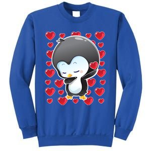 Funny Penguin Gift Valentines Day Funny Gift Cute Gift Sweatshirt