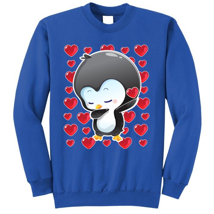 Funny Penguin Gift Valentines Day Funny Gift Cute Gift Sweatshirt