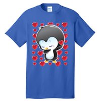 Funny Penguin Gift Valentines Day Funny Gift Cute Gift Tall T-Shirt