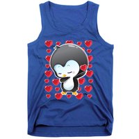 Funny Penguin Gift Valentines Day Funny Gift Cute Gift Tank Top