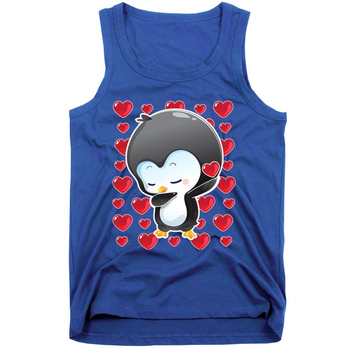 Funny Penguin Gift Valentines Day Funny Gift Cute Gift Tank Top