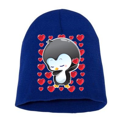 Funny Penguin Gift Valentines Day Funny Gift Cute Gift Short Acrylic Beanie