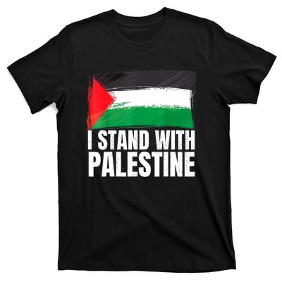 Free Palestine Gaza Palestinian Flag T-Shirt