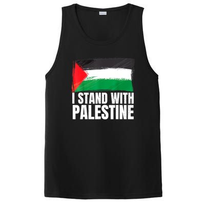 Free Palestine Gaza Palestinian Flag PosiCharge Competitor Tank