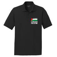 Free Palestine Gaza Palestinian Flag PosiCharge RacerMesh Polo