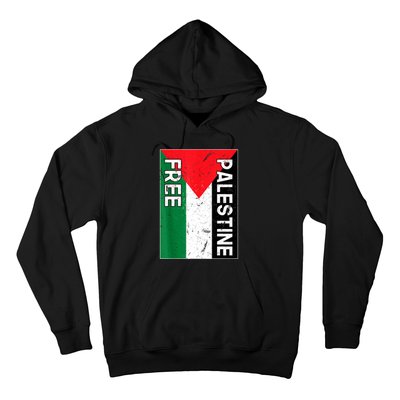 Free Palestine Gaza Palestinian Flag Hoodie