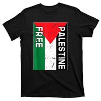 Free Palestine Gaza Palestinian Flag T-Shirt