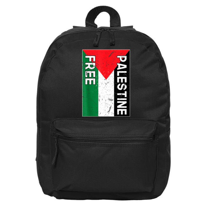 Free Palestine Gaza Palestinian Flag 16 in Basic Backpack