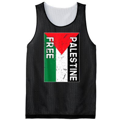 Free Palestine Gaza Palestinian Flag Mesh Reversible Basketball Jersey Tank