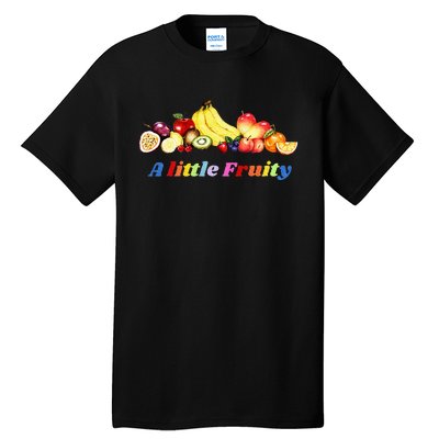 Fruity Pride Gay LGBTQ Fun Rainbow Colors Tall T-Shirt