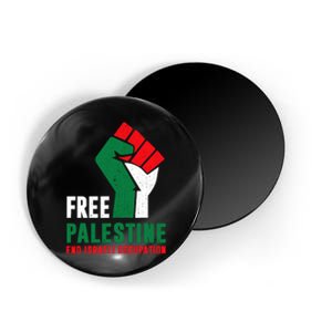 Free Palestine Gaza Freedom End Israeli Occupation Magnet