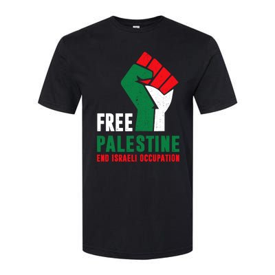 Free Palestine Gaza Freedom End Israeli Occupation Softstyle CVC T-Shirt