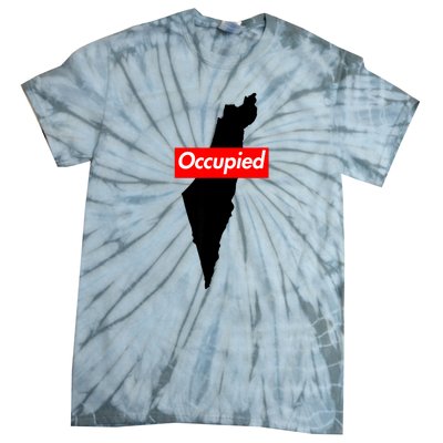 Free Palestine Gaza Palestinian Flag Arabic Tie-Dye T-Shirt