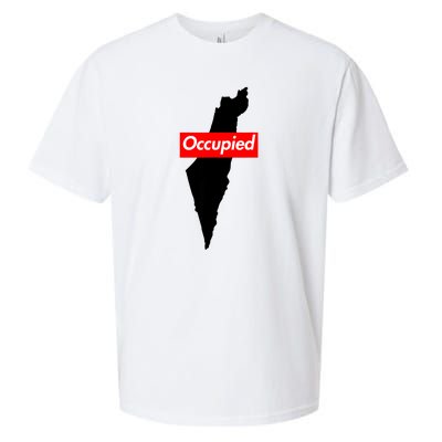 Free Palestine Gaza Palestinian Flag Arabic Sueded Cloud Jersey T-Shirt