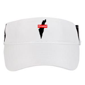 Free Palestine Gaza Palestinian Flag Arabic Adult Drive Performance Visor