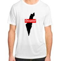 Free Palestine Gaza Palestinian Flag Arabic Adult ChromaSoft Performance T-Shirt