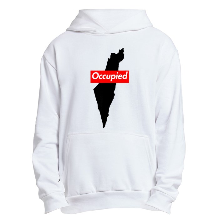 Free Palestine Gaza Palestinian Flag Arabic Urban Pullover Hoodie