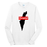 Free Palestine Gaza Palestinian Flag Arabic Tall Long Sleeve T-Shirt