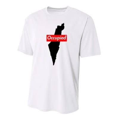 Free Palestine Gaza Palestinian Flag Arabic Performance Sprint T-Shirt