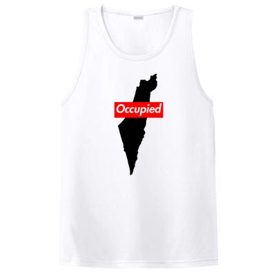 Free Palestine Gaza Palestinian Flag Arabic PosiCharge Competitor Tank