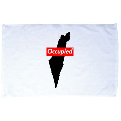 Free Palestine Gaza Palestinian Flag Arabic Microfiber Hand Towel