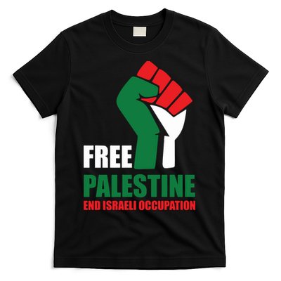 Free Palestine Gaza Freedom End Israeli Occupation T-Shirt