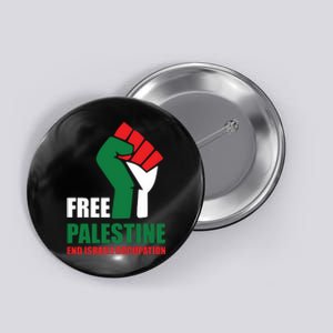 Free Palestine Gaza Freedom End Israeli Occupation Button