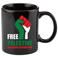 Free Palestine Gaza Freedom End Israeli Occupation 11oz C Handle Ceramic Mug
